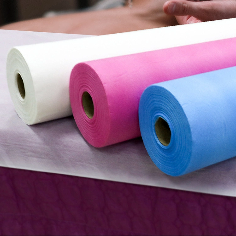 Disposable Bed Sheet Roll Hospital Medical Facial SPA Bed Sheets Protector Travel Roll Bedding