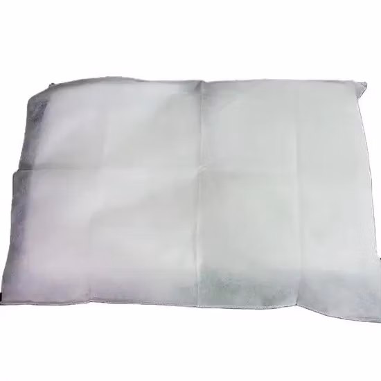 Federa usa e getta di colore blu Federa usa e getta per cuscino ospedaliero usa e getta per clinica