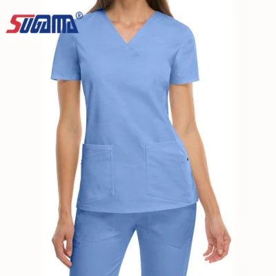 L'uniforme infermieristica per le donne unisex dell'uniforme dentale medica ospedaliera all'ingrosso fissa l'uniforme